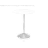 Round cast iron table Iana