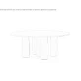 Minera round stone table Rigby