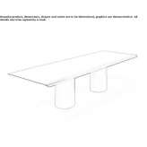 Rectangular dining table Hornbach