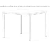 Square stone garden table Boticas