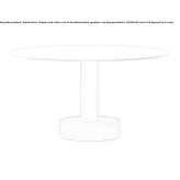 Okrągły stół w nowoczesnym stylu Mogeiro