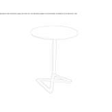 Folding garden table Bolzano