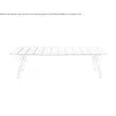 Rectangular garden table Tachov