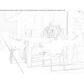 Garden table made of HPL Ekeby