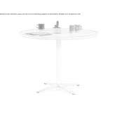 Round table with 4-star base Gugesti