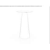 Polyethylene table with light Sauteurs