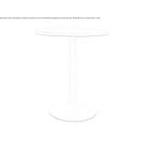 Round table made of melamine-coated chipboard Prosyana