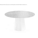 Round ceramic garden table Vaureal