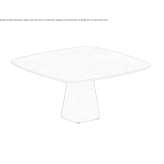 Square garden table Vlore
