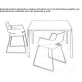 Square table made of HPL Hybe