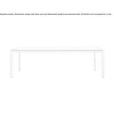 Rectangular garden table Zbuczyn