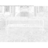 Rectangular teak garden table Suffern