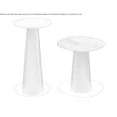 Ceramic high table Vaureal