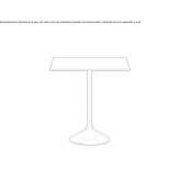 Square table Didesti