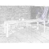 Rectangular garden table Casoria