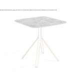 HPL table with 4-star base Perego