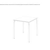 HPL garden table, stackable Tonalapa