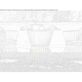 Round garden table Shiprock