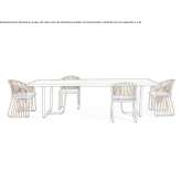 Rectangular garden table made of laminate Essendon