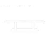 Garden coffee table made of aluminum with a ceramic top Vacon