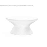 Round coffee table made of polyethylene Tergu