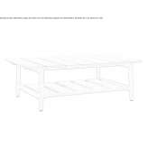 Rectangular garden table made of teak wood Radovis