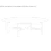 Dekton® round garden table Anguix