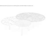 Ceramic garden table Londrina