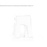 Aluminum stool/coffee table Tildonk