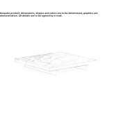 Rectangular coffee table made of porcelain stoneware Callalli