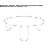 Round steel garden table Sevres
