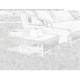 Garden table made of synthetic fiber Izvin