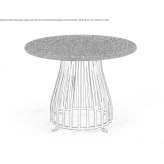 Round lava stone garden table Ipatele