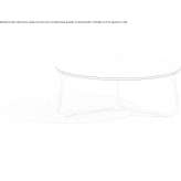 Iroko round garden side table Wingate
