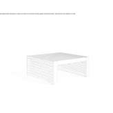 Aluminiowy stolik ogrodowy Chamaca