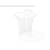 Round garden table Celebi