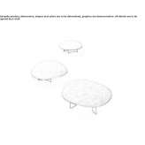 Low garden table Pluzine