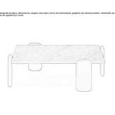 Outdoor coffee table Kalinin