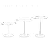 Laminated coffee table Brezje