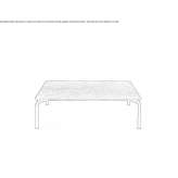 Rectangular garden table Klimovo