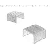 Fabric garden table Graben