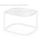 Tall side table Axbridge