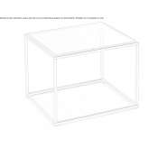 Square coffee table Obergum
