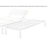 Mahogany garden table Rockanje