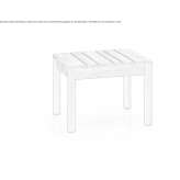 Square teak garden table Markovo