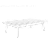 Teak garden table Someru