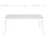 Rectangular coffee table made of polypropylene Kulmbach