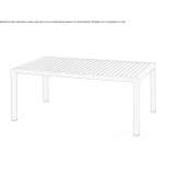 Plastic garden table Rimbey