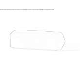 Polyethylene coffee table/garden bench Camo