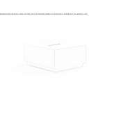 Low coffee table made of polyethylene Puquina